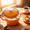 1.75QT Cast Iron Pot Premium Cast Iron Cookware Enameled Cast