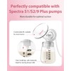 BALIME Breast Pump Parts Compatible with Spectra S1/S2/9 Plus, Not