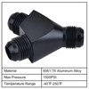 EVIL ENERGY 8AN Y Block Flare Fitting Adapter Union Splitter