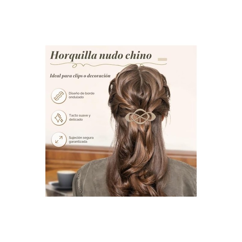 4 Horquillas Francesas Vintage 2026 Nuevas, Accesorios para Cabello de