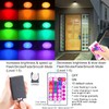 BIGMONAT Wireless Ceiling Light USB Rechargeable, Motion Sensor Shower Light