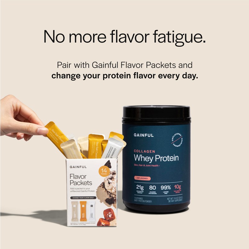 Gainful Whey Collagen Protein 14 Servings