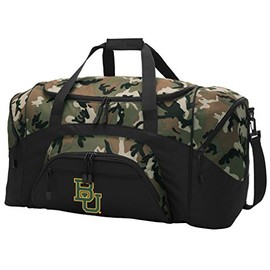 Large Baylor Duffel Bag CAMO Baylor University Suitcase Duffle Luggage Gift Idea for Men Man Him!