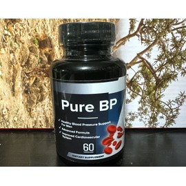 Pure BP Healthy Blood Pressure Support for Men, advanced Formula,60 capsules.