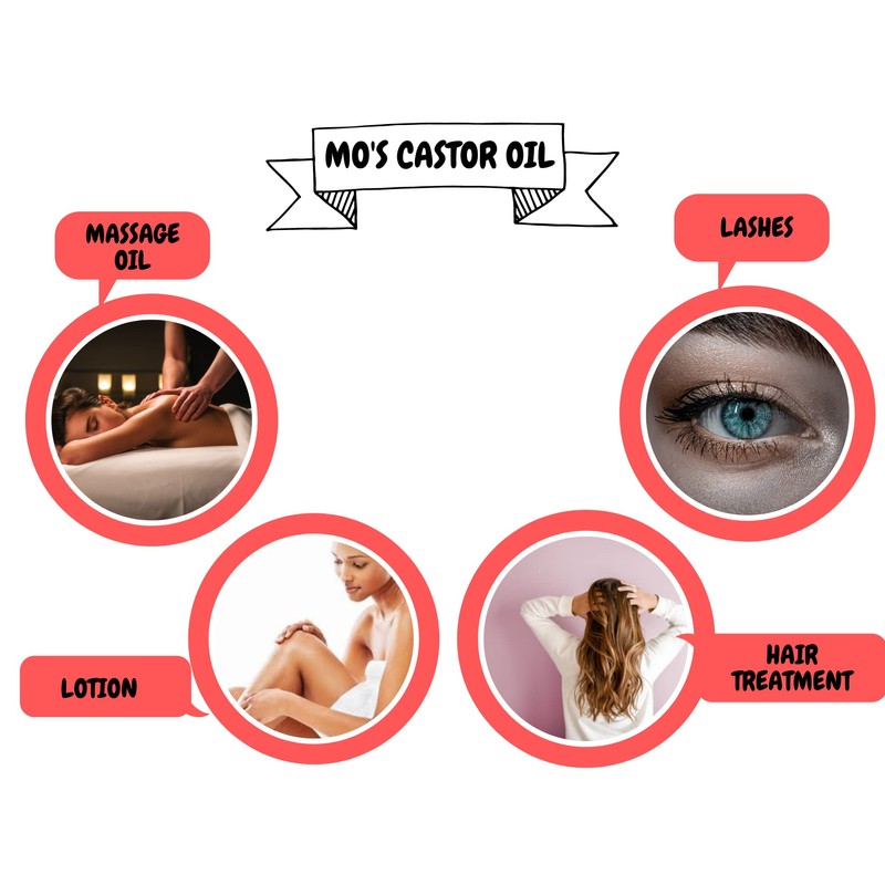 Castor Oil (2 oz) Cold Pressed, 100% Pure, Amazing Moisturizer
