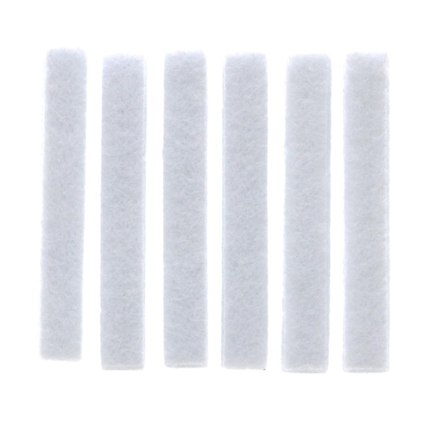 HME Drop Wick Replacement Felts (Pack of 6) Effective Durable Quick-Replacement Absorbent Refills for Hunting Scent Dispenser