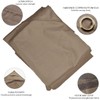 Ontheway Winds Replacement Canopy for Target Madaga Gazebo (Dark Khaki)
