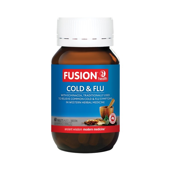 Fusion Health Cold and Flu 60 Tablets