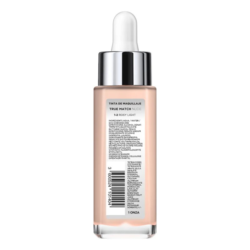 Base de Maquillaje Líquida True Match Sérum con Ácido Hialurónico