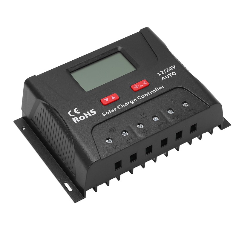 Solar Charge Controller Intelligent PWM 12V 24V Auto Identification 50A