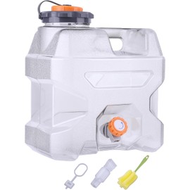 ASIEIT 3.2 Gallon Water Jug with Spigot, Portable Water Tank BPA Free, Leak-Proof Water Containers for Camping Water Storage Containers for Emergency Outdoor Hiking Picnic