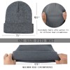 ZOORON 1&2 Pack Beanie for Men Women Slouchy Beanie Hats