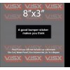 VISX A good Bumper Sticker makes you think Funny Meme