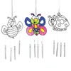 Baker Ross Glass Painting Bug Suncatcher Windchimes (Pack of 3)