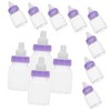 Ciieeo 12Pcs Shower Candy Favor Boxes Transparent Milk Bottle Shaped