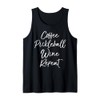 Cute Pickle Ball Grandma Gift Coffee Pickleball Wine Repeat Tank