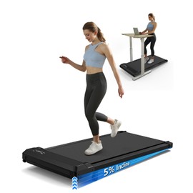 3-in-1 Walking Pad with Incline,2.5 HP Under Desk Treadmill for Home Office,265 LBS Compact Walking Treadmill with LED Display,No Assembly