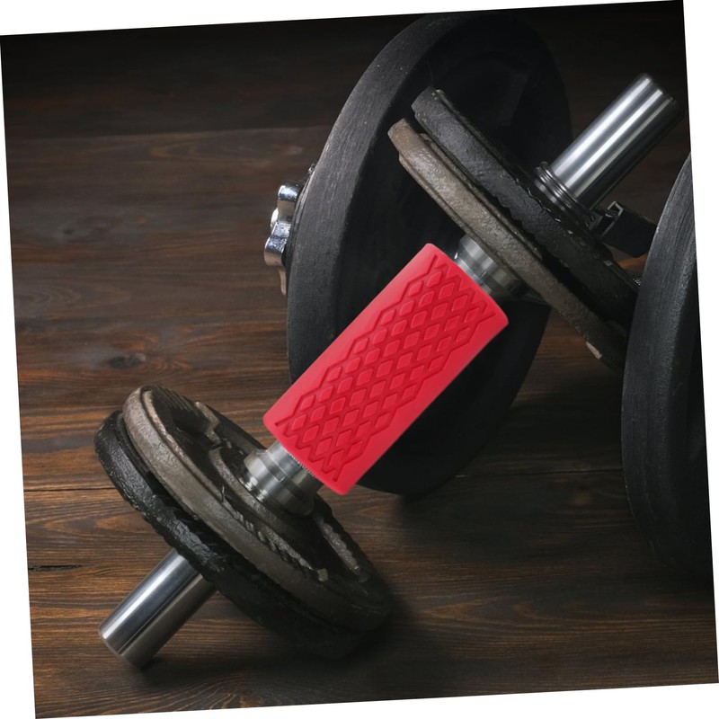 BIUDECO 2pcs Non Slip Dumbbell Handle Covers Portable Wear Resistant