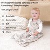 Unnivoll Baby Sleep Sack 6-12 Months 3 Pack 100% Cotton