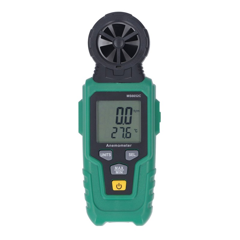 Digital Wind Speed Meter Multifunctional Accurate Handhled Wind Speed Temperature