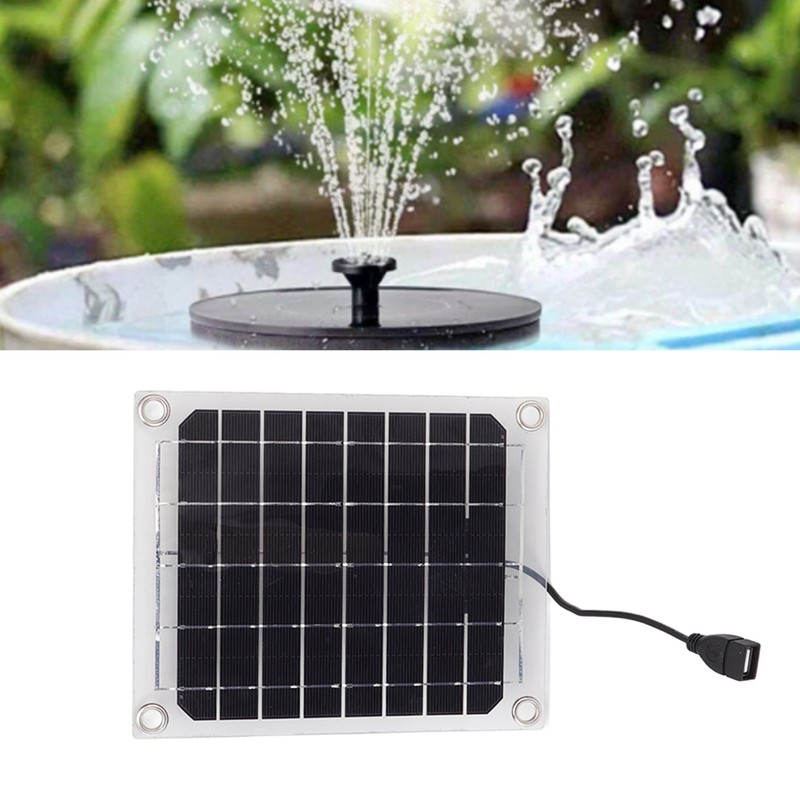 Solar Water Pump 5V 10W Monocrystalline Silicon IP65 Waterproof Solar