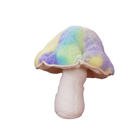 LICHENHAO Mushroom Pillow Floor Pillow Sofa Cushion Home Decoration Reading Pillow (32cm, Purple)