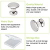 UFURMATE Mini Cabinet Knobs Zinc Alloy Single Hole Pull Handles