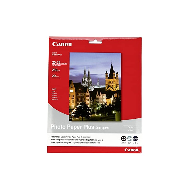 Canon Photo Paper SG-201 Plus Silk Gloss - 20 x