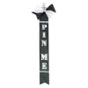 Cheerleader Pin Me Bow Keyring Glitter Pin 4 Pieces Pin