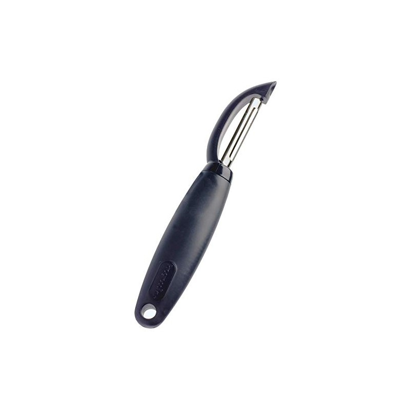 PrepWorks Swivel Peeler, Black - Ergonomic and Easy-to-Use Peeler for