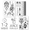 AWAKEN Tattoo Temporary Semi-Permanent Temporary Tattoo Stickers Waterproof Vegetable Formula