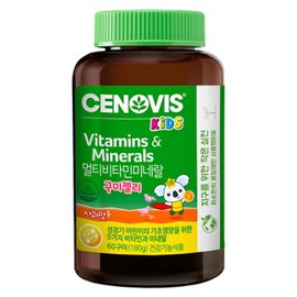 Cenovis Kids Multivitamin Mineral Gummy Jelly 60 tablets 1, 2 / 세노비스 키즈 멀티비타민 미네랄 구미젤리 60정 1개, 2개