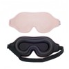 3D Contoured Sleep Mask for Women Complete Blackout Eye Cover