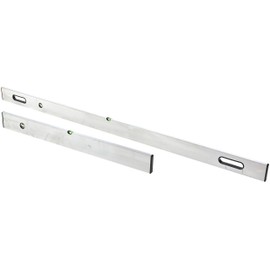 Keson LKS7839 Aluminum Alloy Concrete Screed Level Combination Set with 3 20% Magnified Vials, 39 & 78",Silver