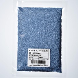 Color Sand, 7.1 oz (200 g), Navy Blue, 0.04 inch (07 mm), Coarse Grain (About 0.04 inch (1 mm) K2 Type, Made in Japan