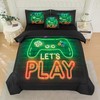 NINENINE Gaming Bedding Gamer Comforter Sets for Boys,6PCS Full Size
