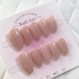 Skinnude's classic handmade nail tips Limited discount - Duck / 스킨누드의 정석 수제네일팁 한정할인 - Duck(덕 네일)