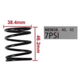 Unbranded 7PSI 0.5BAR Coated WasteGate Spring Carbon Steel for 38mm 40mm 45mm TURBO SMART