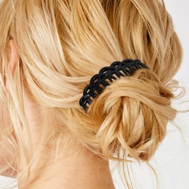 Tofficu Bridal Hair Comb 12pcs Hair Side Combs 11 Comb Hair Side Comb Plastic Hair Comb Secure Grip Hair Comb Frizzy Hair Tool Dense Hairpin Braided Hair Clips for Updo Bun