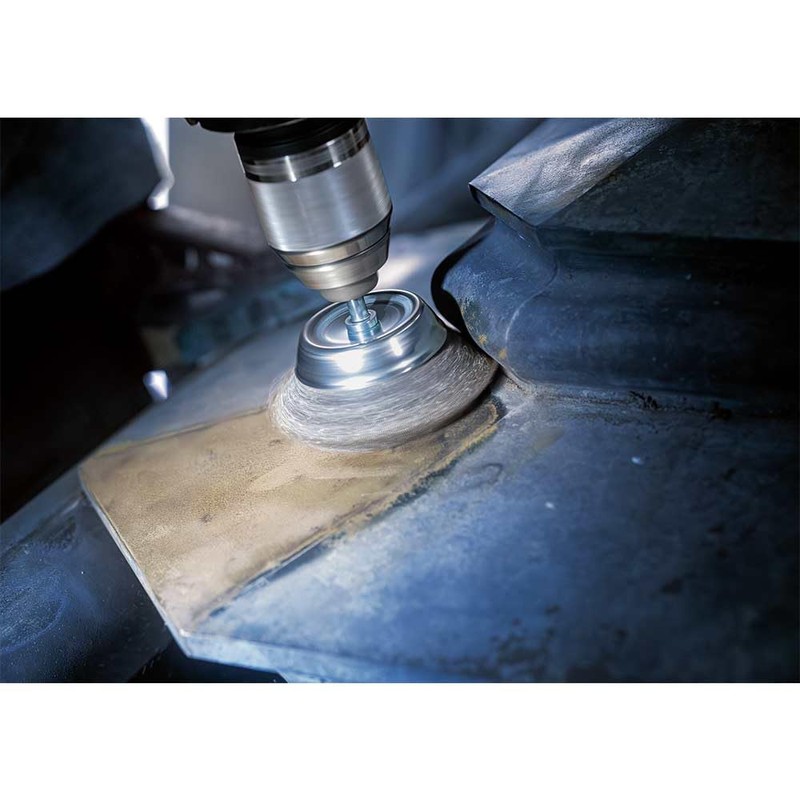 Bosch 1609200271 Wire Cup Brush, Silver