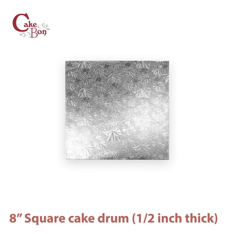 Cakebon Cakebon Cake Boards Square - Sturdy 1/2 Inch Thick