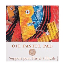 Sennelier Pastel Oil Pad Spiral 12 Sheets - 340 g/m² with Crystal Dividers (Protection) Acid Free 24 x 32 cm