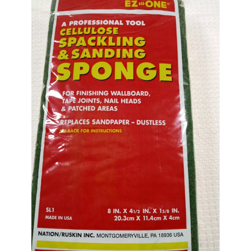 EZ-ONE 2 EZ ONE Cellulose Spackling & Sanding Sponges -