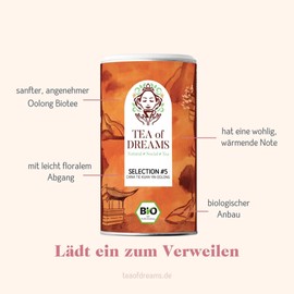 Oolong Tea Organic | "Selection #5" | China Tie Kuan Yin | Loose Tea | 250g