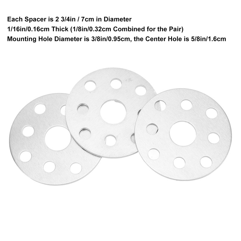 3pcs Water Pump Pulley Fan Spacer Kit Replacement for CHEVY