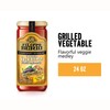 Filippo Berio Pasta Sauce, Grilled Vegetable Sauce, 24 Ounce Glass