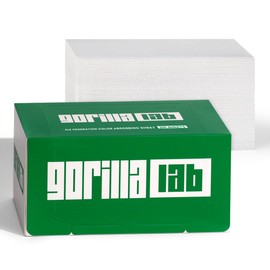 Gorilla Lab Color Absorbing Monster Sheets for Laundry 200 Count, Heavy-duty Ultimate Strength Color Catching Essential, Extra Thick Mega Size Dye Trapping Paper, Bleeding Stop XL Color Guard