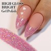 Double Rhythm 15ML Glitter Gel Polish Shimmer Reflective Holographic Color
