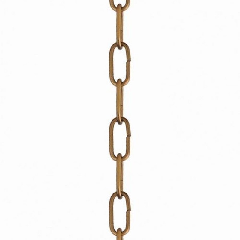 Livex Lighting 5607-48 Accessories Light Standard Decorative Chain, Antique Gold