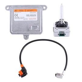 TukboTech 20928264 Xenon Ballast Control Unit + HID Bulb Wire Kit Compatible for Chevy Blazer Impala Malibu Suburban Tahoe